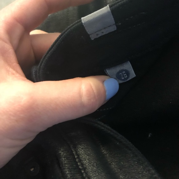 Citizens of Humanity Black Coated Skinnies - Picture 4 of 5